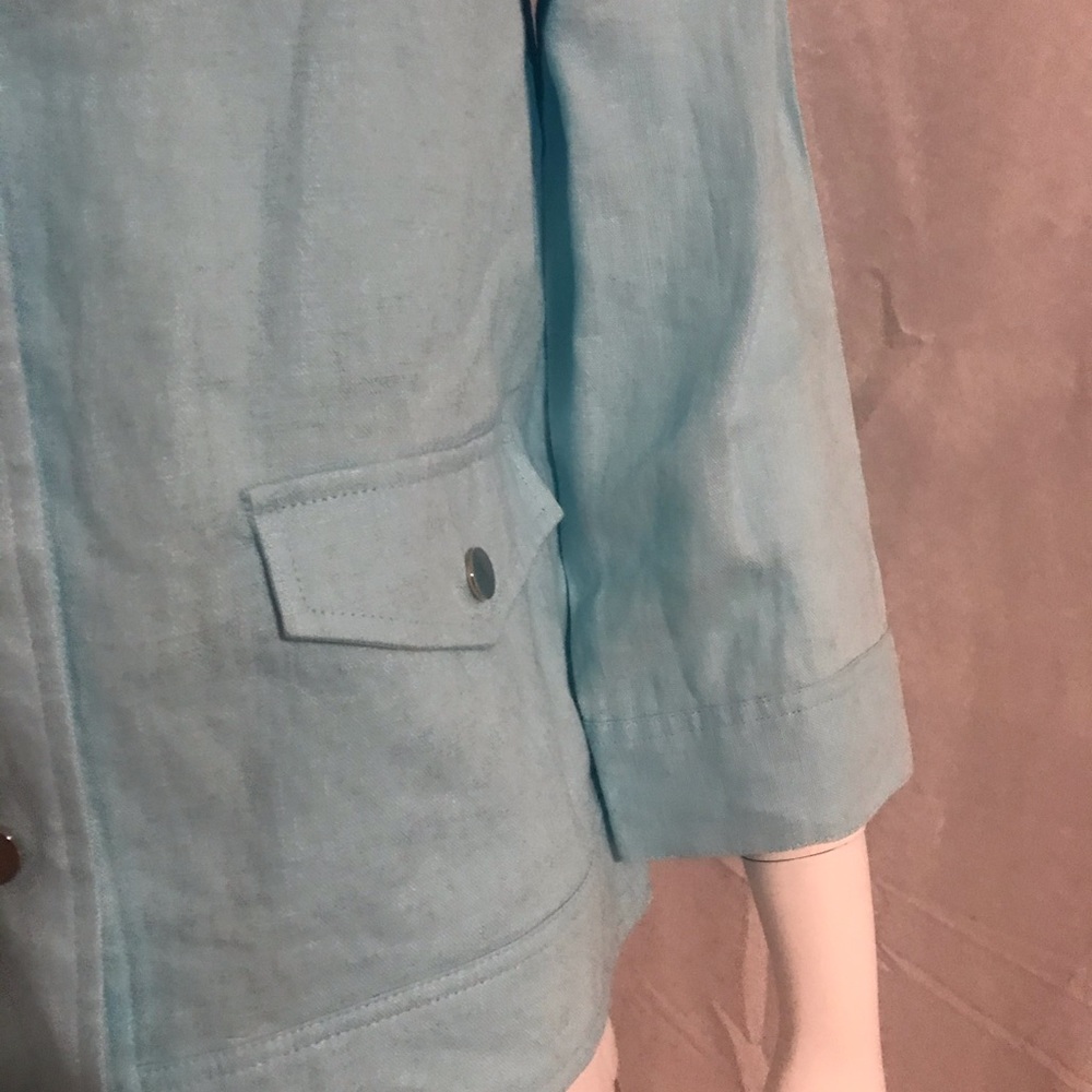 Chico’s linen jacket - Picture 9 of 10